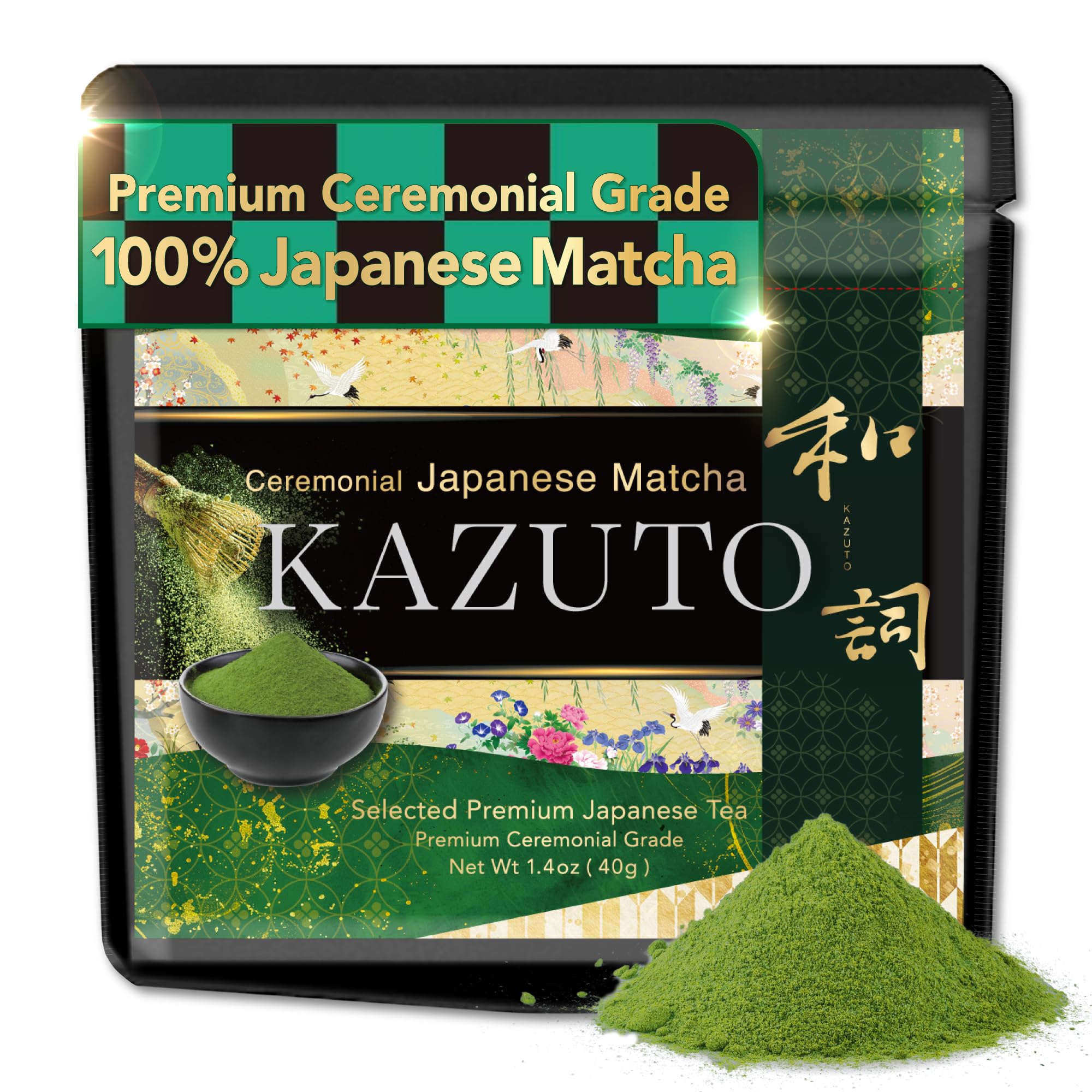 Amazon.com: Kazuto Premium Ceremonial Grade Matcha Green Tea